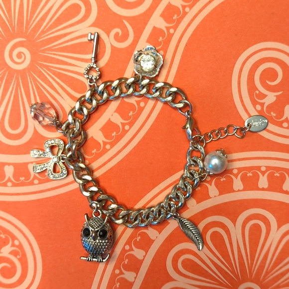 Claire's Owl Bracelet and Necklace Set - Picture 2 of 6